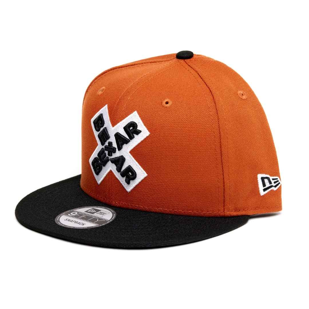 BExAR New Era 9FIFTY Snapback Burnt Orange/ Black